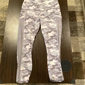 Fabletics power hold crop leggings. Size m